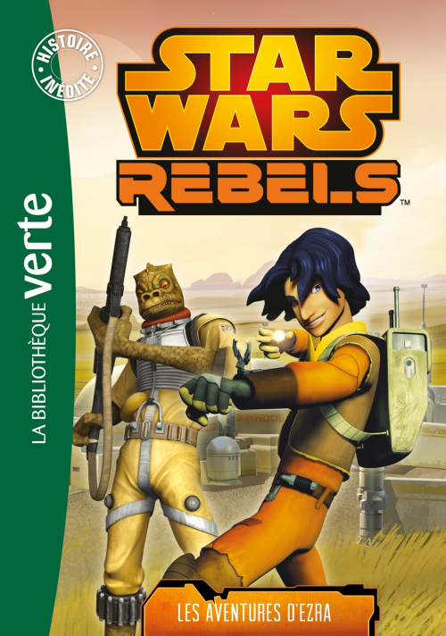 Couverture Star Wars : Rebels, tome 1 : Les aventures d'Ezra