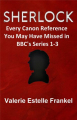 Couverture Sherlock: Every Canon Reference You May Have Missed in BBC's Series 1-3 Editions LitCrit Press 2014