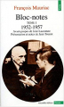 Couverture Bloc-notes, tome 1 : 1952-1957 Editions Points (Essais) 1993
