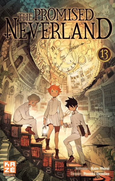 Couverture The Promised Neverland, tome 13