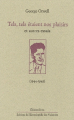 Couverture Tels, tels étaient nos plaisirs et autres essais (1944-1949) Editions Ivréa 2005
