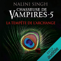 Couverture Chasseuse de vampires, tome 05 : La tempête de l'archange Editions Audible studios 2017