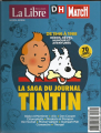 Couverture La saga du journal Tintin Editions Moulinsart 2016