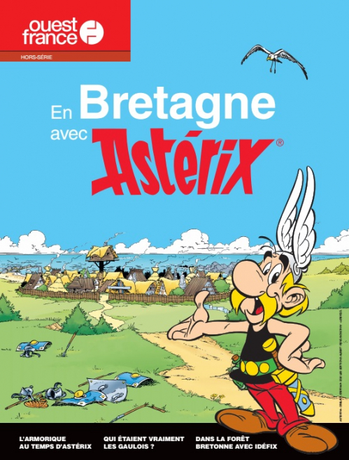 Couverture En Bretagne avec Astérix  
