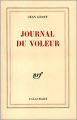 Couverture Journal du voleur Editions Gallimard  (Blanche) 1976