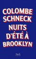 Couverture Nuits d'été à Brooklyn Editions Stock (La Bleue) 2020