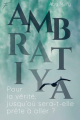 Couverture Ambratiya Editions Autoédité 2019