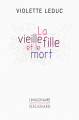 Couverture La Vieille fille et le mort Editions Gallimard  (L'imaginaire) 2015
