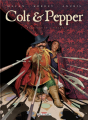 Couverture Colt & Pepper, tome 1 : Pandemonium à Paragusa Editions Delcourt (Terres de légendes) 2020
