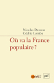 Couverture Où va la France populaire ?  Editions Presses universitaires de France (PUF) (laviedesidées.fr) 2019