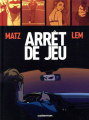 Couverture Arrêt de jeu Editions Casterman 2018