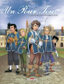 Couverture Un pour tous ! : La jeunesse des mousquetaires, tome 4 : L'héritage du Duc de Nevers Editions Delcourt (Jeunesse) 2019