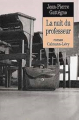 Couverture La nuit du professeur Editions Calmann-Lévy 1994