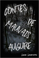 Couverture Contes de Mauvais Augure Editions Autoédité 2019