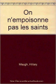 Couverture On n'empoisonne pas les saints Editions Le Masque 1995