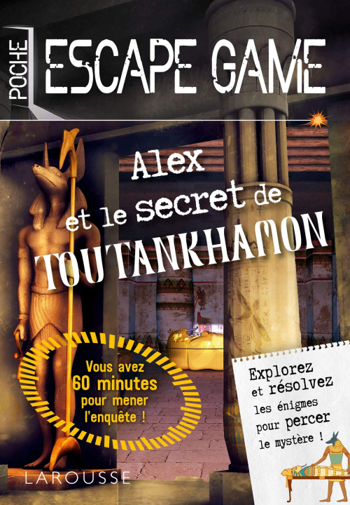 Couverture Escape Game : Alex et le secret de Toutankhamon