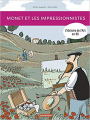 Couverture Monet et les Impressionnistes Editions Casterman (L'Histoire de l'Art en BD) 2018