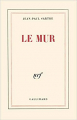 Couverture Le mur Editions Gallimard  (Blanche) 1939