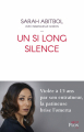 Couverture Un si long silence Editions Plon (Récit) 2020