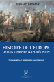 Couverture Histoire de l’Europe depuis l’Empire napoléonien  Editions La compagnie littéraire 2019