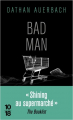 Couverture Bad Man Editions 10/18 2020