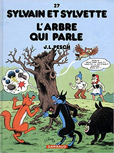 Couverture Sylvain et Sylvette, tome 27 : L'arbre qui parle