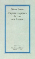 Couverture Façons tragiques de tuer une femme Editions Hachette (Tourisme) 1985