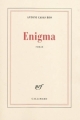 Couverture Enigma Editions Gallimard  (Blanche) 2010