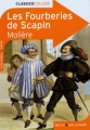 Couverture Les Fourberies de Scapin Editions Belin / Gallimard (Classico - Collège) 2008