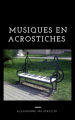 Couverture Musiques en acrostiches Editions Autoédité 2020