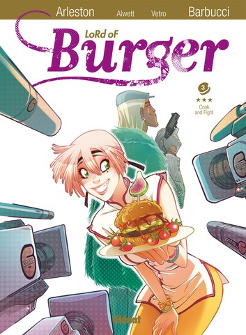 Couverture Lord of Burger, tome 3 : Cook and fight