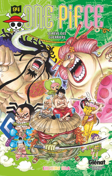 Couverture One Piece, tome 094 : Le rêve des guerriers 