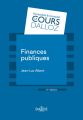 Couverture Finances publiques Editions Dalloz (Cours Dalloz) 2019