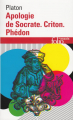 Couverture Apologie de Socrate, Criton, Phédon Editions Folio  (Essais) 2017