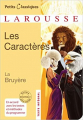 Couverture Les Caractères Editions Larousse 2010