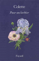 Couverture Pour un herbier Editions Fayard 2000