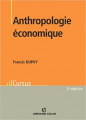 Couverture Anthropologie économique Editions Armand Colin (Cursus) 2001