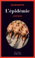 Couverture L'épidémie  Editions Actes Sud (Noir) 2020