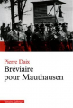 Couverture Bréviaire pour Mauthausen Editions Gallimard  (Témoins) 2005