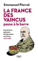 Couverture La France des vaincus passe à la barre Editions First (Histoire) 2018