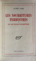 Couverture Les nourritures terrestres suivi de Les nouvelles nourritures Editions Gallimard  (Blanche) 1947
