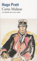 Couverture Corto Maltese (roman) : La ballade de la mer salée Editions Folio  1998