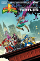Couverture Mighty Morphin Power Rangers x Teenage Mutant Ninja Turtles!, book 4 Editions Boom! Studios 2020