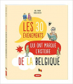 Couverture Les 30 événements qui ont marqué l'histoire de la Belgique Editions Auzou  2018