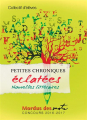Couverture Petites chroniques éclatées : Nouvelles littéraires Editions David 2017