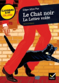 Couverture Le chat noir, suivi de La Lettre volée Editions Hatier (Classiques & cie - Collège) 2011