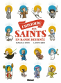 Couverture L'histoire des saints en bande dessinée  Editions Glénat 2019