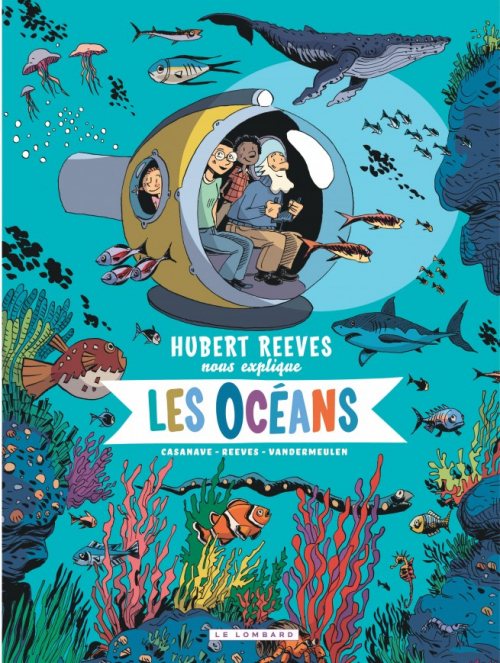 Couverture Hubert Reeves nous explique les océans