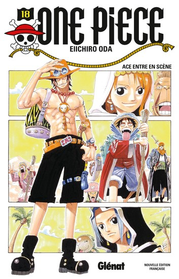 Couverture One Piece, tome 018 : Ace entre en scène