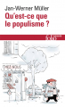 Couverture Qu'est-ce que le populisme ? Editions Folio  (Essais) 2017